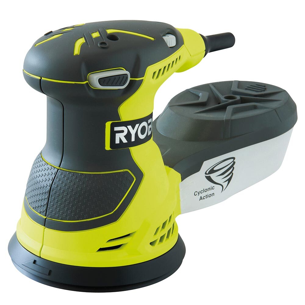 ROS300A 300 W 125 mm Exantırik Zımpara Plastik Çantalı - RYOBI